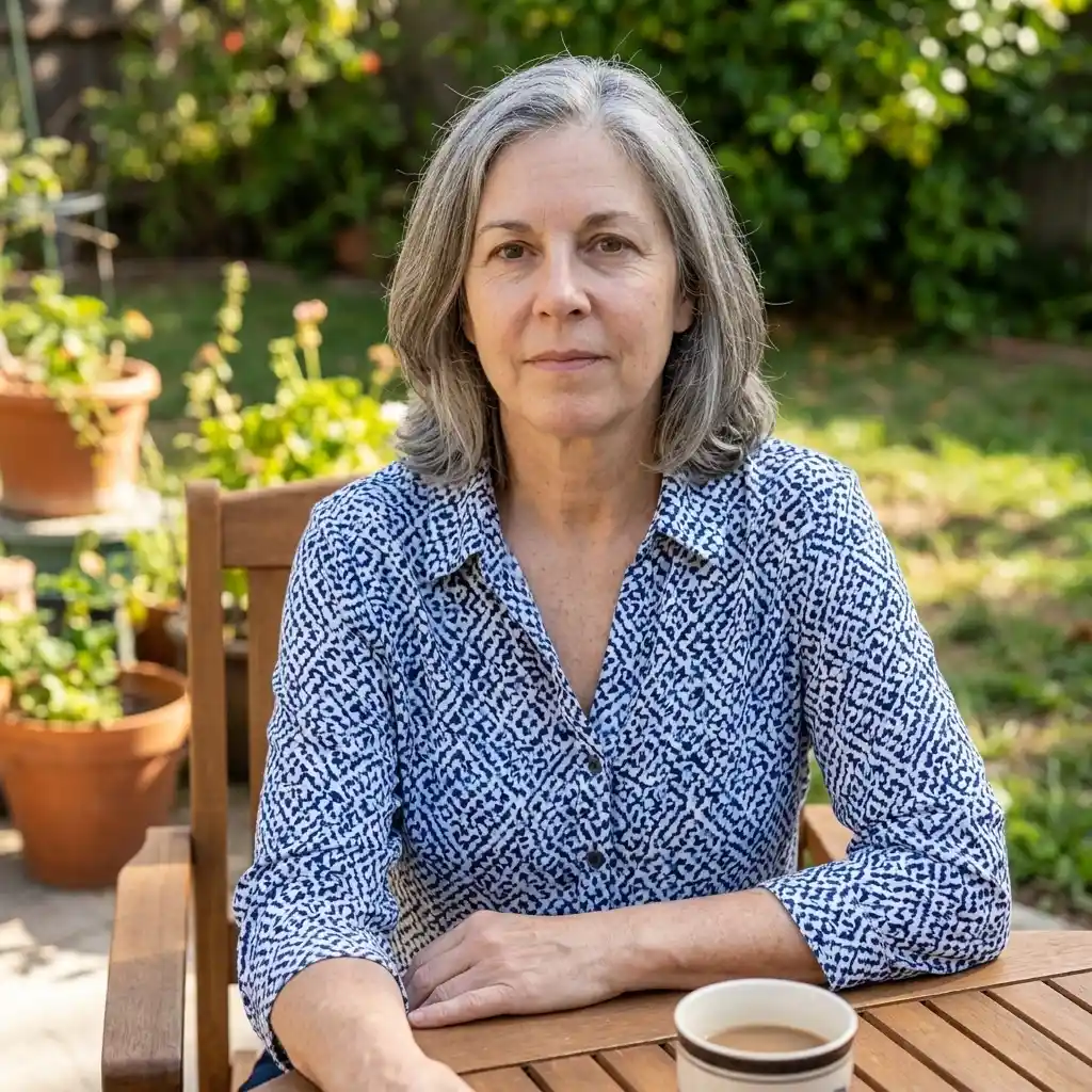 VapoCept customer Emma K., 51 — steady focus after five weeks